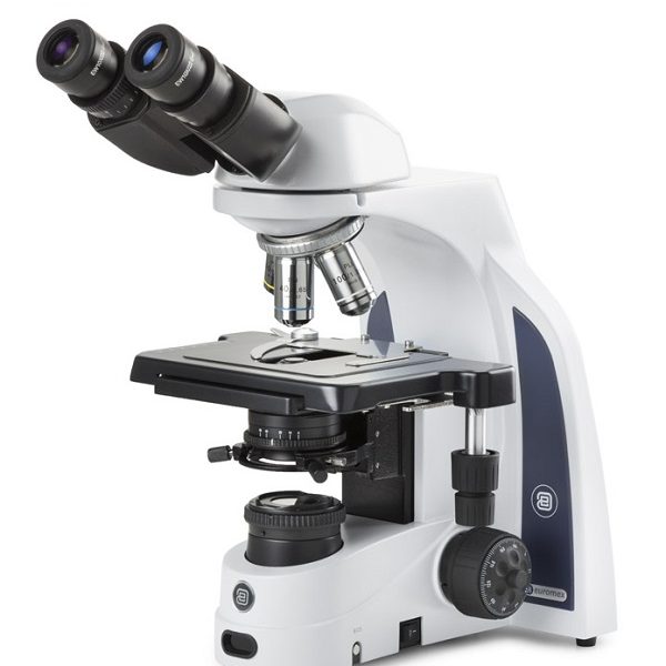 MICROSCOPIO BINOCULAR CON OBJETIVOS PLAN ACROMÁTICOS AL INFINITO (IOS) E ILUMINACIÓN LED, EUROMEX IS.1152-PLI