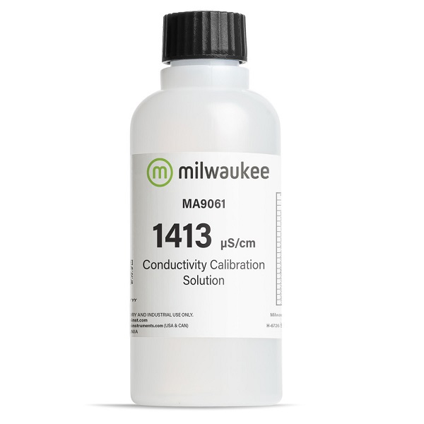 SOLUCIÓN DE CONDUCTIVIDAD 1413US/CM FRASCO X 230ML, MILWAUKEE MA9061