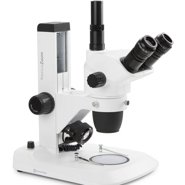 MICROSCOPIO ESTEREOSCÓPICO TRINOCULAR CON ZOOM, EUROMEX NZ.1703-S