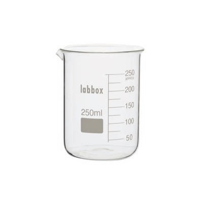 VASO DE PRECIPITADOS DE VIDRIO, 25ML, BKL3-025-012-U
