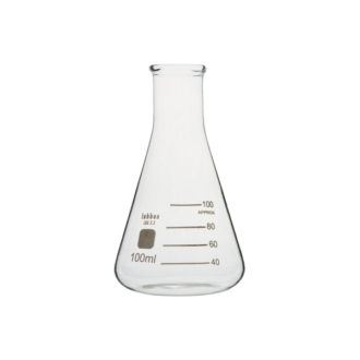 ERLENMEYER DE VIDRIO, 100ML, EFN3-100-012-U